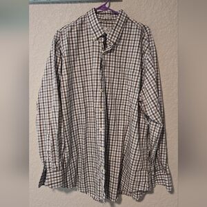 Peter Millar Plaid Button Down